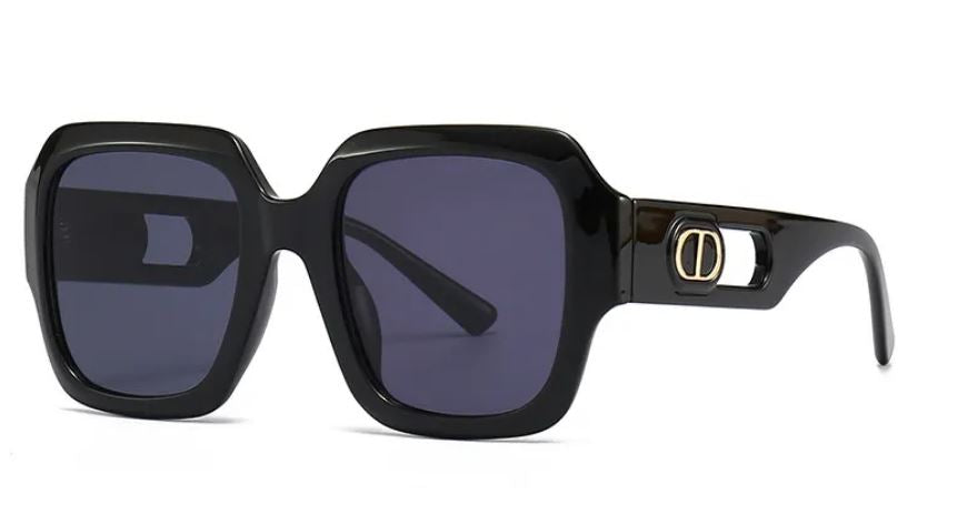 Double D Square Full Frame  Sunglasses for Men and Women