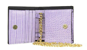 OLIVIA MILLER Wallet on  Chain Crossbody - Lavender