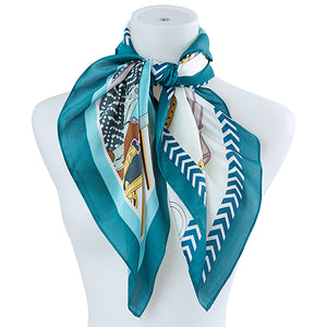 Faux Silk Scarf