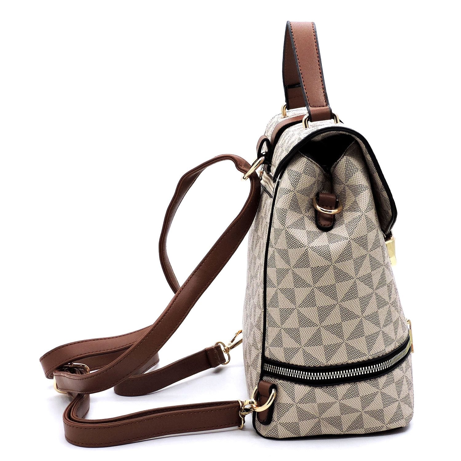 Monogrammed Convertible 2-in-1 Backpack