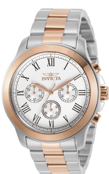 Invicta Angel Womens Quartz 39mm - Rose Gold