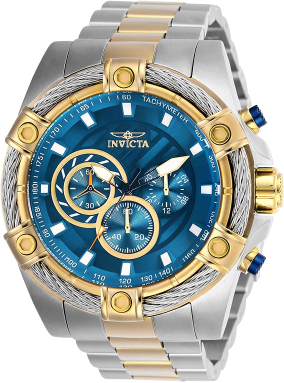 Invicta Bolt Men's Watch - 52mm, Steel, Gold (25522)