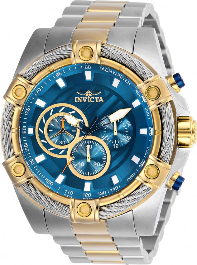 Invicta Bolt Men's Watch - 52mm, Steel, Gold (25522)