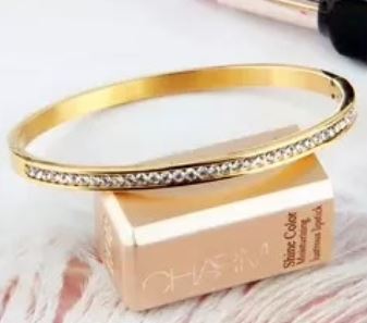 Set Gold Bracelets - Pure Stainless Steel in 18K Gold Plating