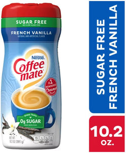 Nestle Coffee mate French Vanilla Sugar Free Powder Coffee Creamer 10.2 oz