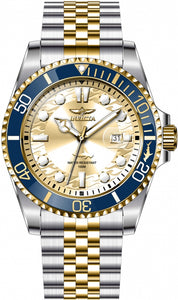 Invicta Pro Diver Men's Watch - 43mm, Steel, Gold (30617)