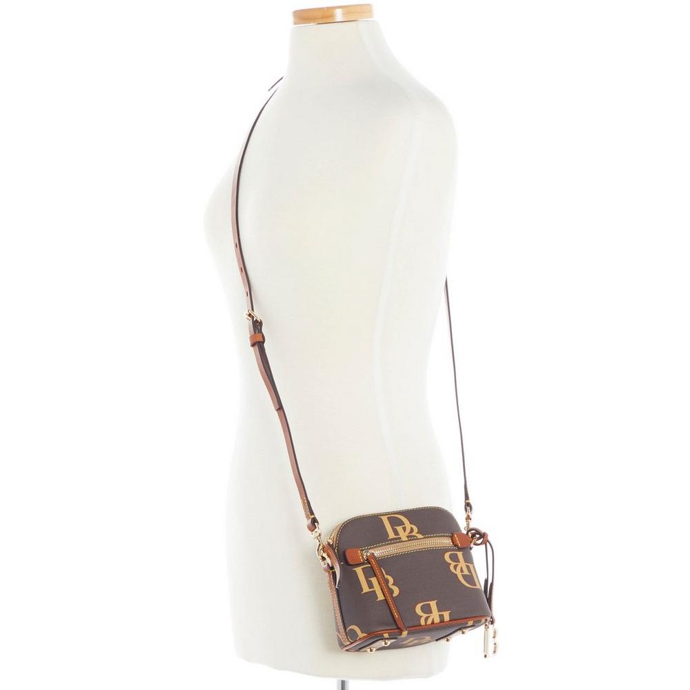 D & B MONOGRAM DOMED CROSSBODY