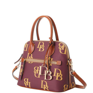 D & B Monogram Domed Satchel