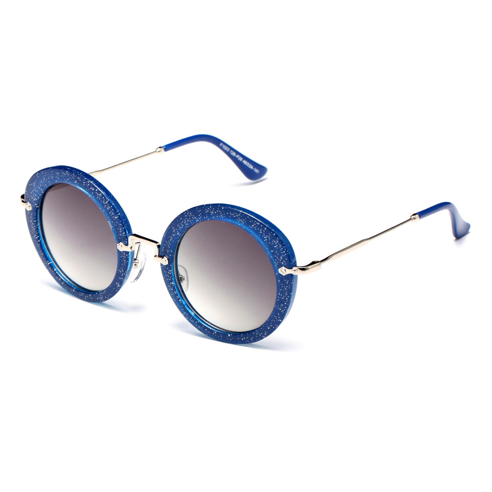 Dasein Vintage Round Sunglasses - Blue