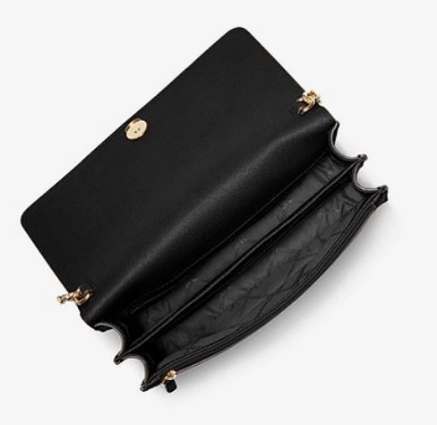 Michael Kors Daniela Large Saffiano Leather Crossbody Bag - Black  32S0GDDC3L-001 : : Clothing, Shoes & Accessories