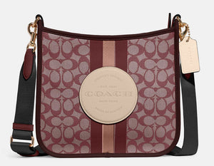 COACH Dempsey File Bag In Signature Jacquard With Stripe And Coach Patch