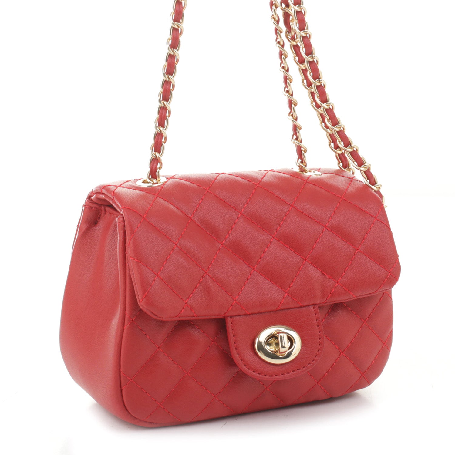 Classic Quilted Crossbody Bag