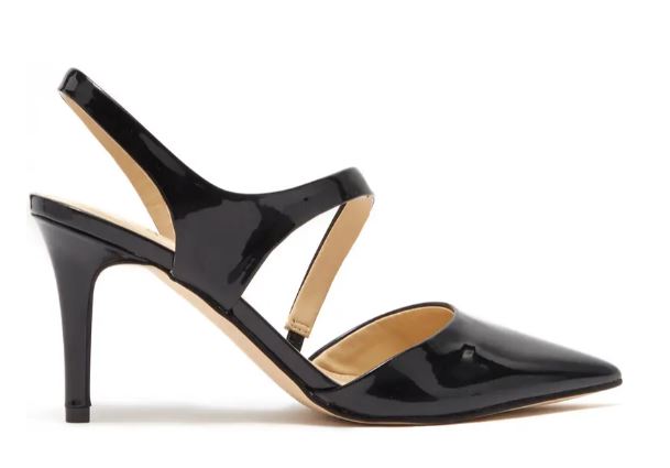 Calvin Klein Geena Patent Pump - Black Size 6