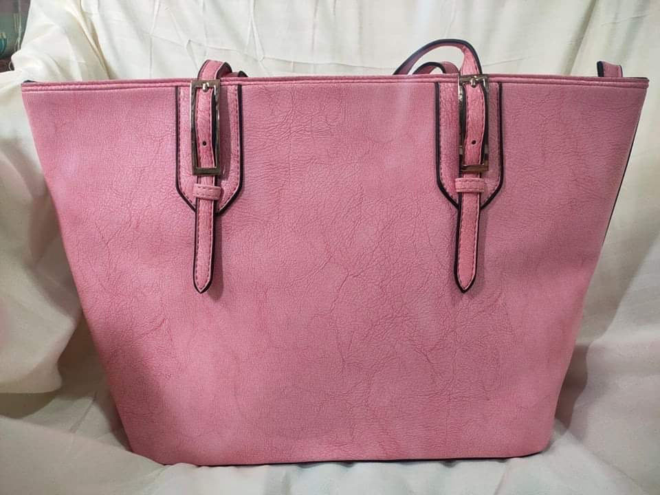 Dasein Petite Fashion Tote -  Pink