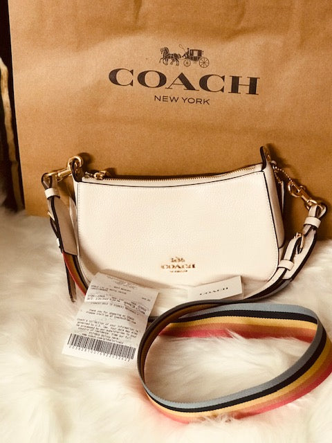 Coach Jes Baguette - Gold/Chalk