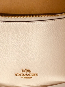 Coach Jes Baguette - Gold/Chalk