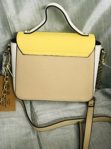 Steve Madden BMelodie Crossbody Bag - Sand and Yellow