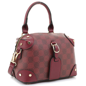 Fashion Monogram Buckle Mini Satchel