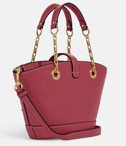 Coach Lane Bucket Bag - Gold/Rouge