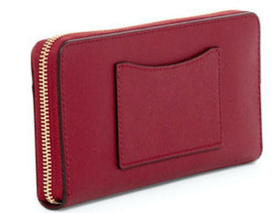 Michael Kors Mercer Leather Continental Wallet - Mulberry