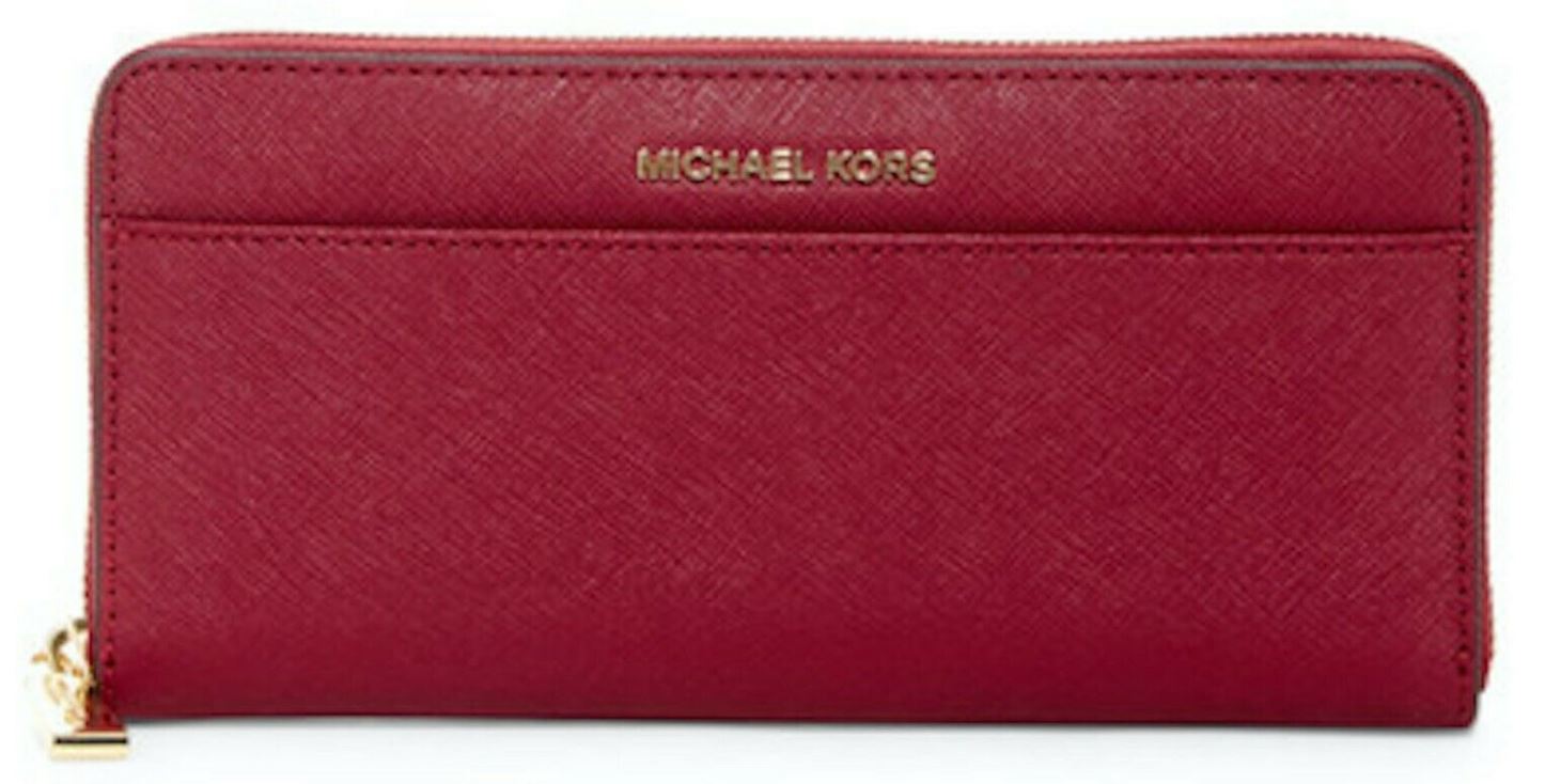 Michael Kors Mercer Leather Continental Wallet - Mulberry