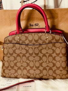 Coach Lillie Carryall In Signature Canvas