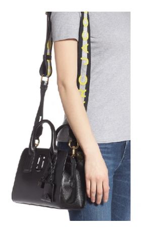 MARC JACOBS Striped Shoulder Strap - Gold Multi – GFM PHL