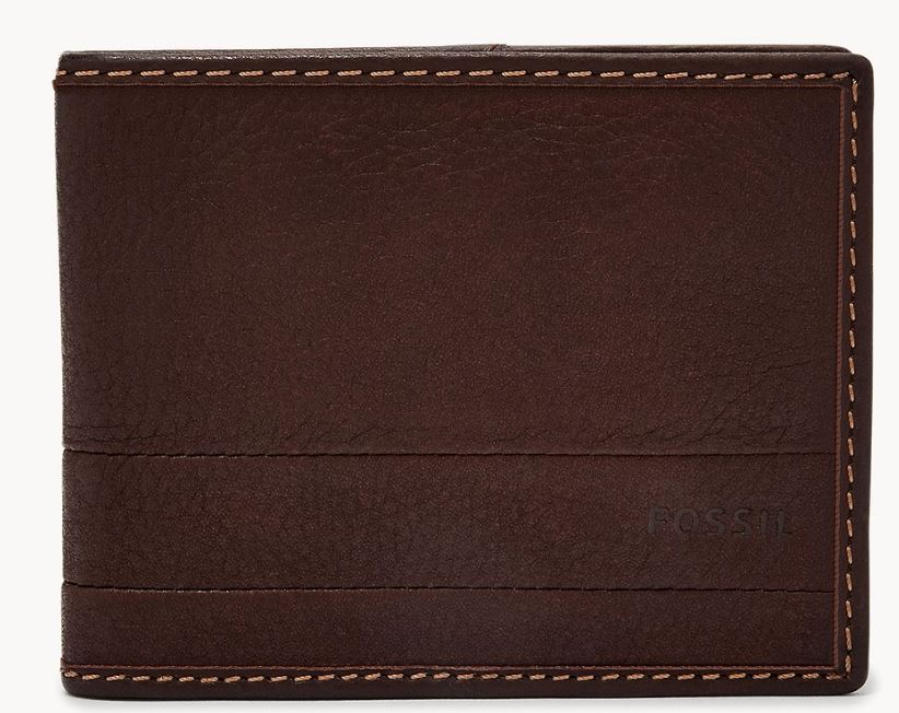 Fossil  Lufkin Bifold - Brown