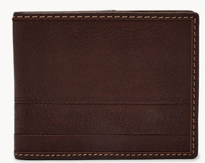 Fossil  Lufkin Bifold - Brown