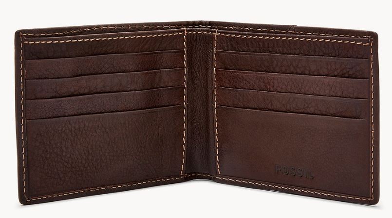 Fossil  Lufkin Bifold - Brown