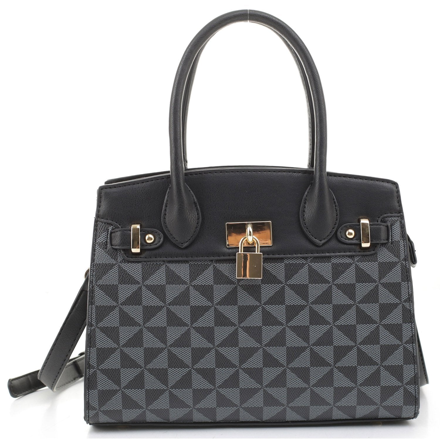 Monogram Padlock 2-in-1 Satchel