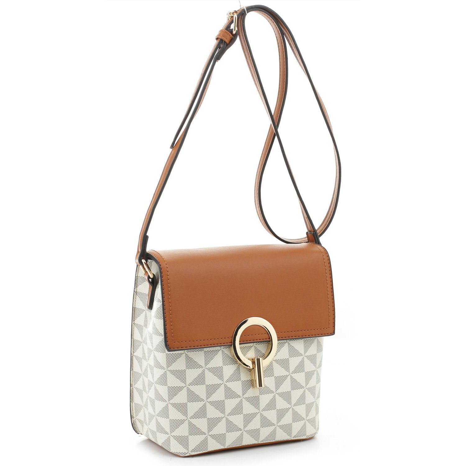 Monogram Flap Crossbody Bag