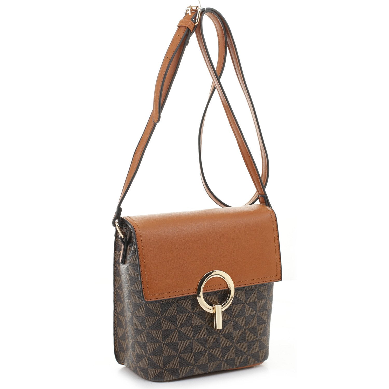 Monogram Flap Crossbody Bag