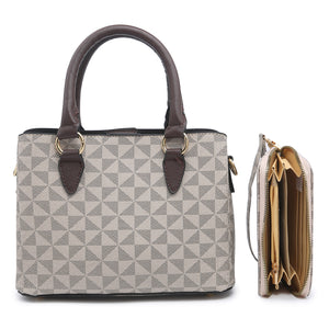 Fashion Monogram 2-in-1 Satchel