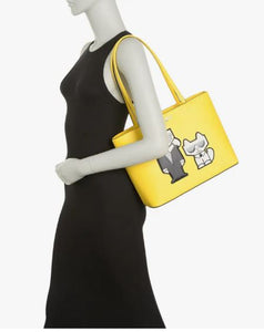 Karl Lagerfeld Maybelle Tote Bag - Yellow