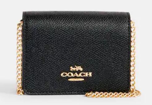 Coach Mini Wallet On A Chain