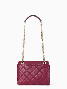 Kate Spade natalia small flap crossbody - Blackberry Preserve