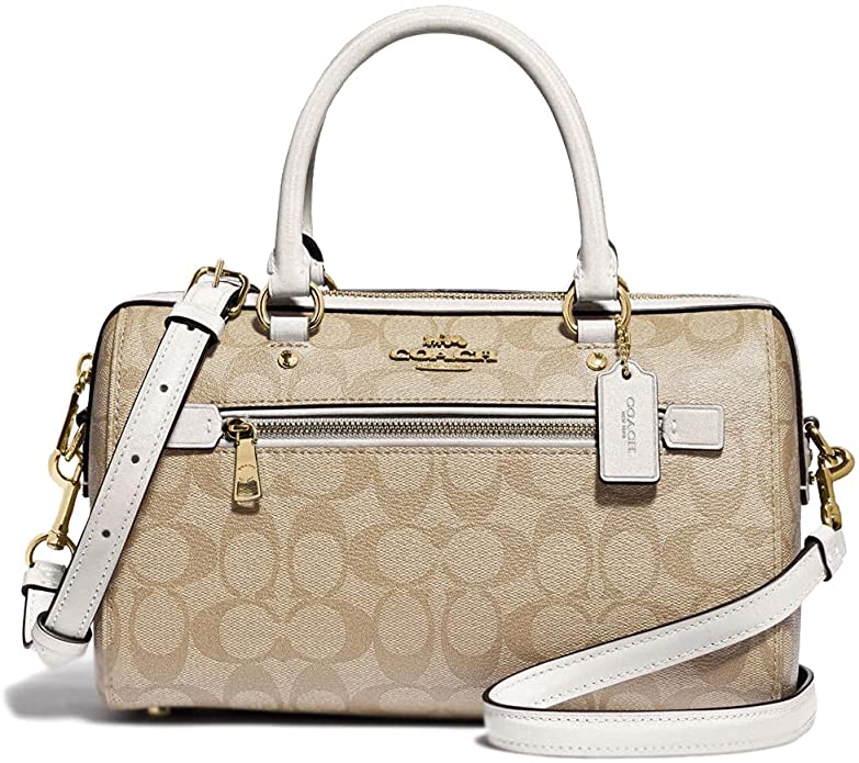 Coach Rowan Satchel Crossbody  - Light Khaki Chalk