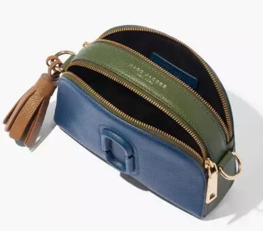 Marc Jacobs Shutter Crossbody Bag - Blue Sea Multi