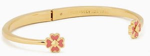 Kate Spade spades & studs enamel hinge cuff