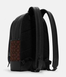 Coach Thompson Backpack In Signature Jacquard With Varsity Stripe