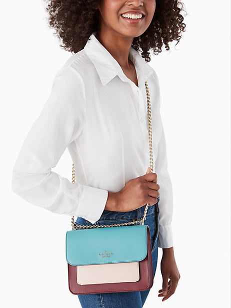 Kate Spade remi colorblock flap chain crossbody