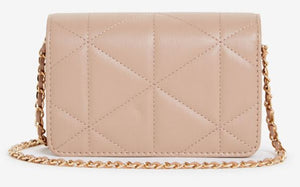 Bebe Zaza Flap Crossbody Bag - Beige