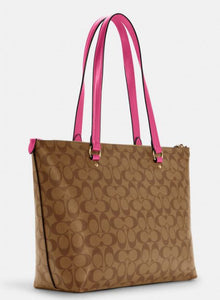 NWT Coach women's Gallery Tote In Signature Canvas